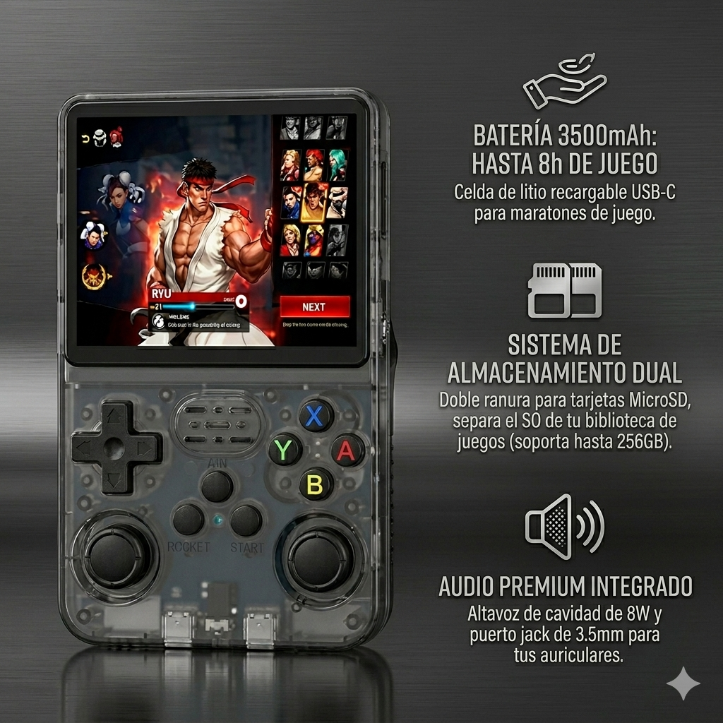 Consola Portátil de Alto Rendimiento.
