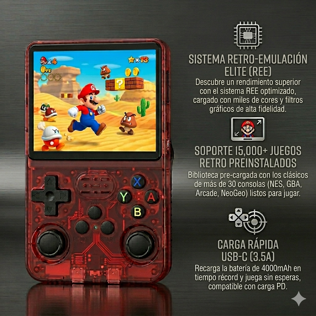 Consola Portátil de Alto Rendimiento.